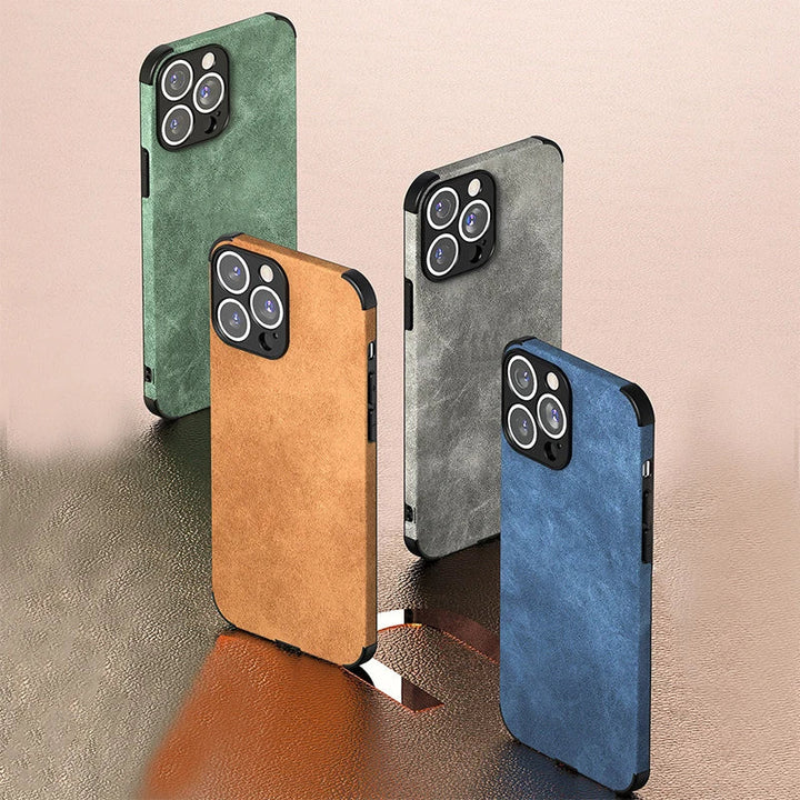 Sleek & durable iPhone case offering premium shockproof protection & a slim design for all models. Essential mobile accessory.