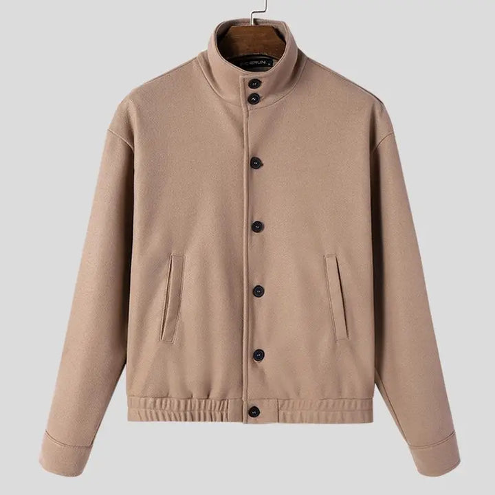 Men's versatile everyday jacket, a streamlined design perfect for sharp casual outerwear style.