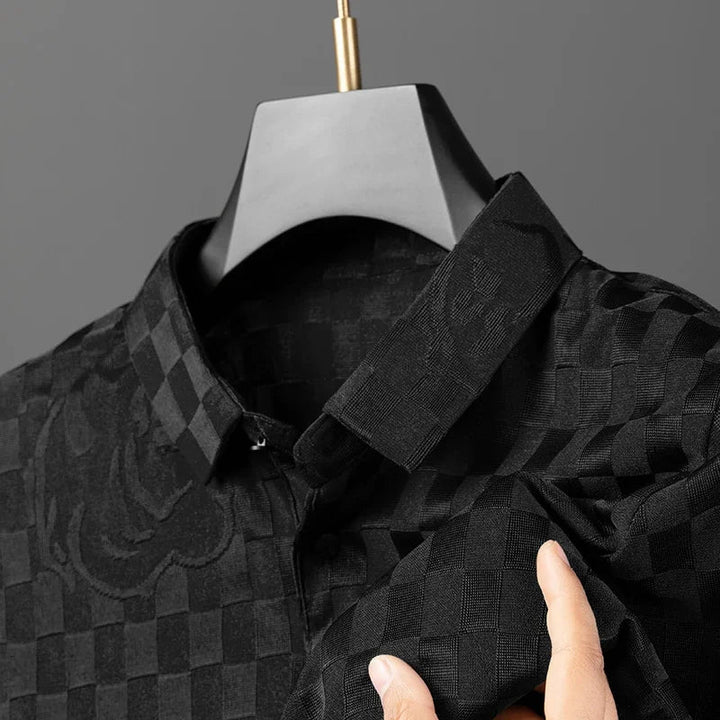 Men's collared polo shirt, a classic and comfortable top for versatile men's fashion & everyday style.