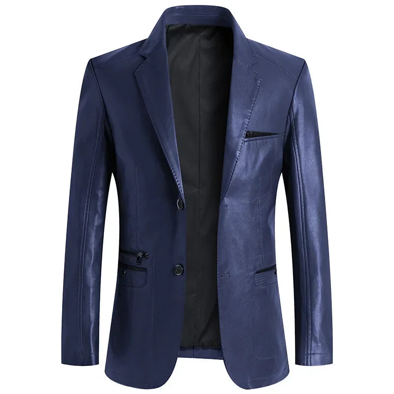 Stylish men's tailored jacket, offering a sharp modern look for professional and smart casual occasions.