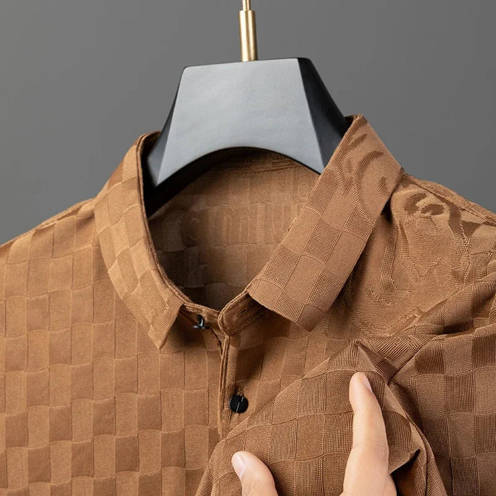 Versatile men's classic polo shirt for casual or formal everyday style. Comfortable wardrobe essential.