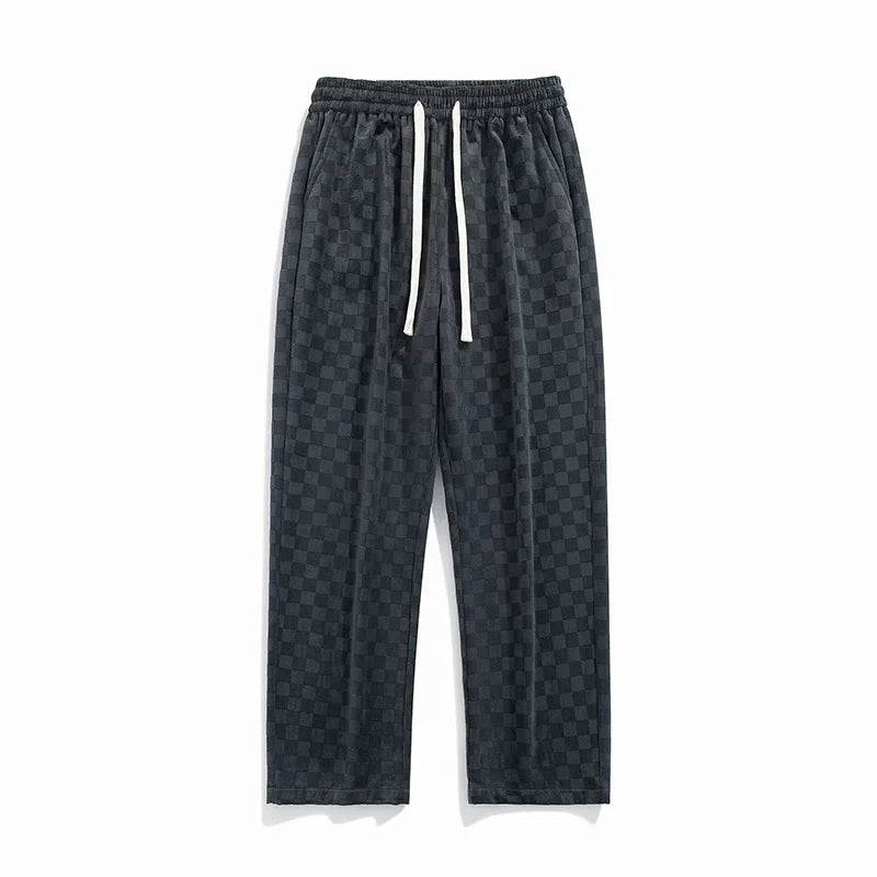 Comfortable unisex athleisure sweatpants, relaxed fit, great for gym or casual everyday wear.