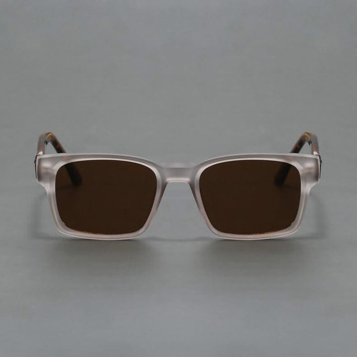 Unisex statement sunglasses: striking square frames with full UV protection for all-day wear.