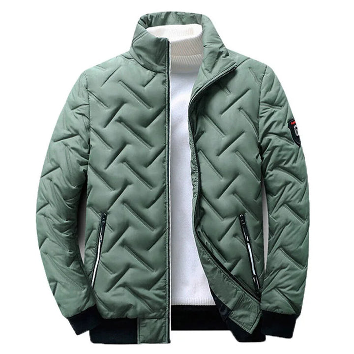 Versatile men's quilted jacket, lightweight and stylish outerwear for everyday casual men's fashion.