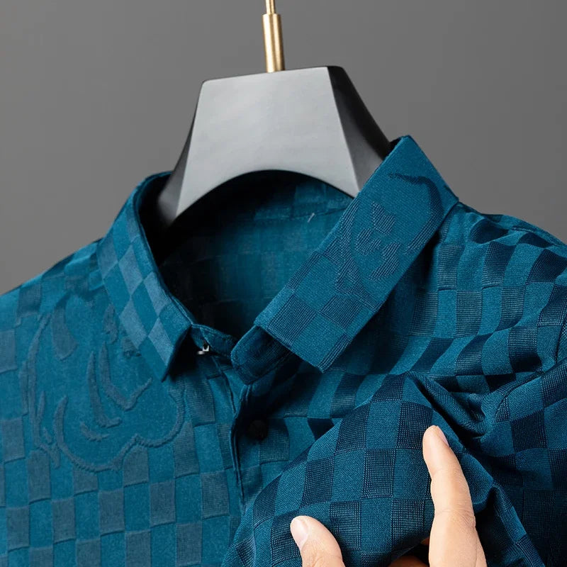 Men's classic comfort polo shirt, perfect for everyday style & versatile wear.