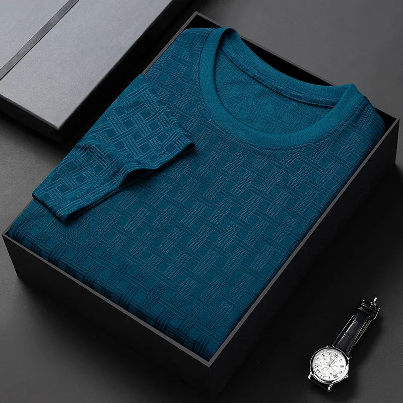 Everyday elegant men's comfort t-shirt, a short sleeve versatile top perfect for casual style.