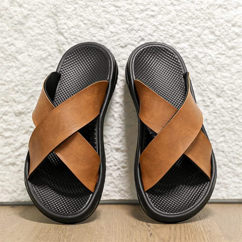Men's classic strappy comfort sandals for everyday wear. Durable & supportive summer footwear.