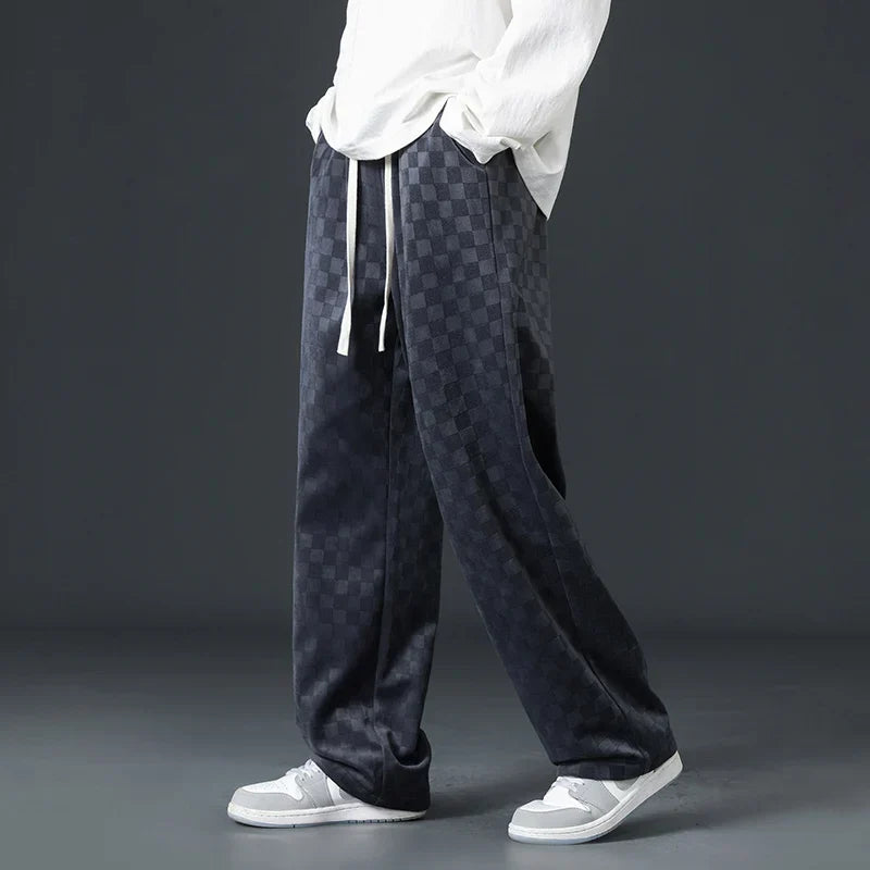 Gray unisex ultra-soft relaxed fit joggers, perfect for cozy athleisure & casual wear.