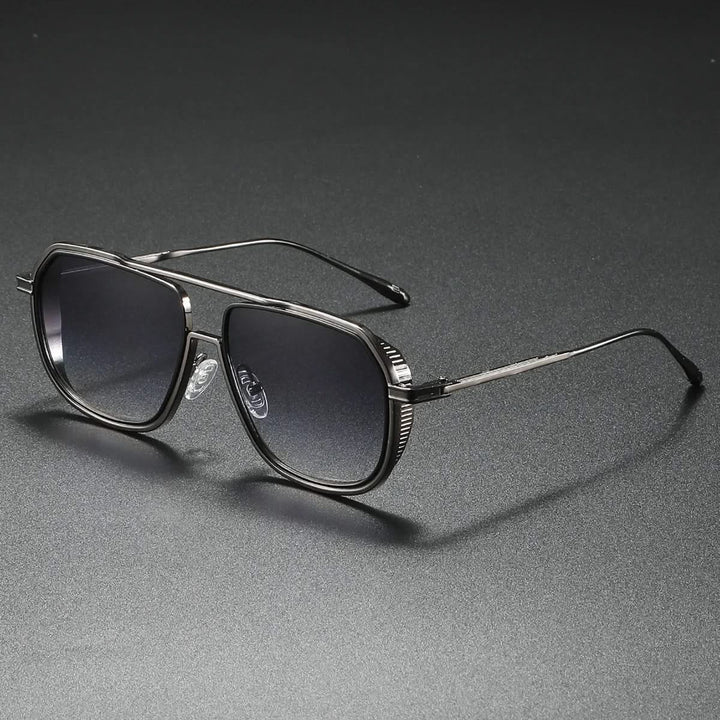 Unisex Orion aviator sunglasses with UV protection, anti-glare lenses & classic metal frame.