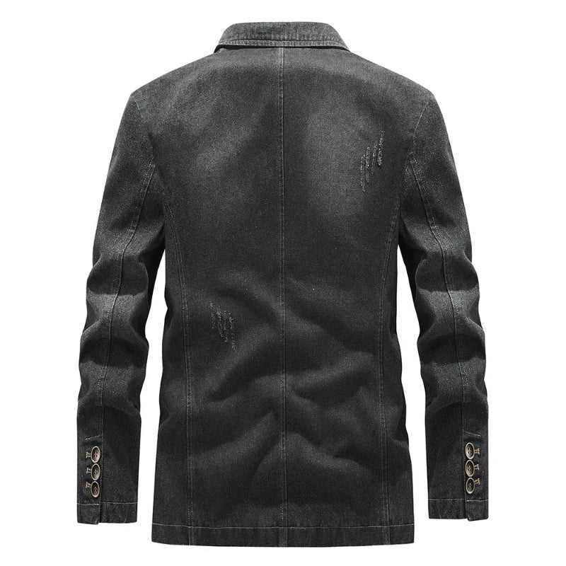 Front view of the Men's Classic Tyler Jacket, a stylish and comfortable men's outerwear with a classic design.