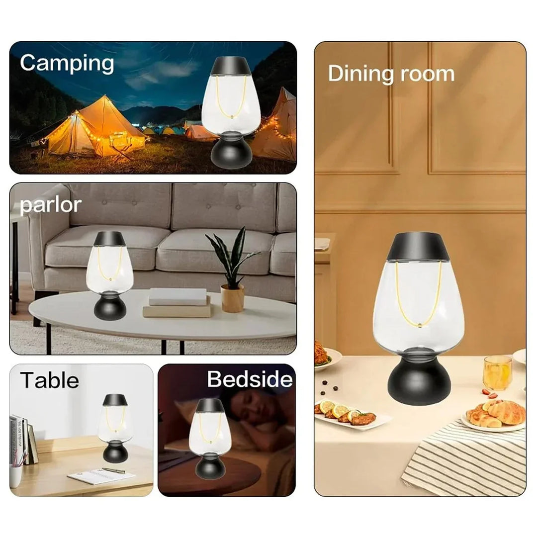 Versatile dimmable cordless LED lamp, easily portable for elegant ambient light in any modern setting.