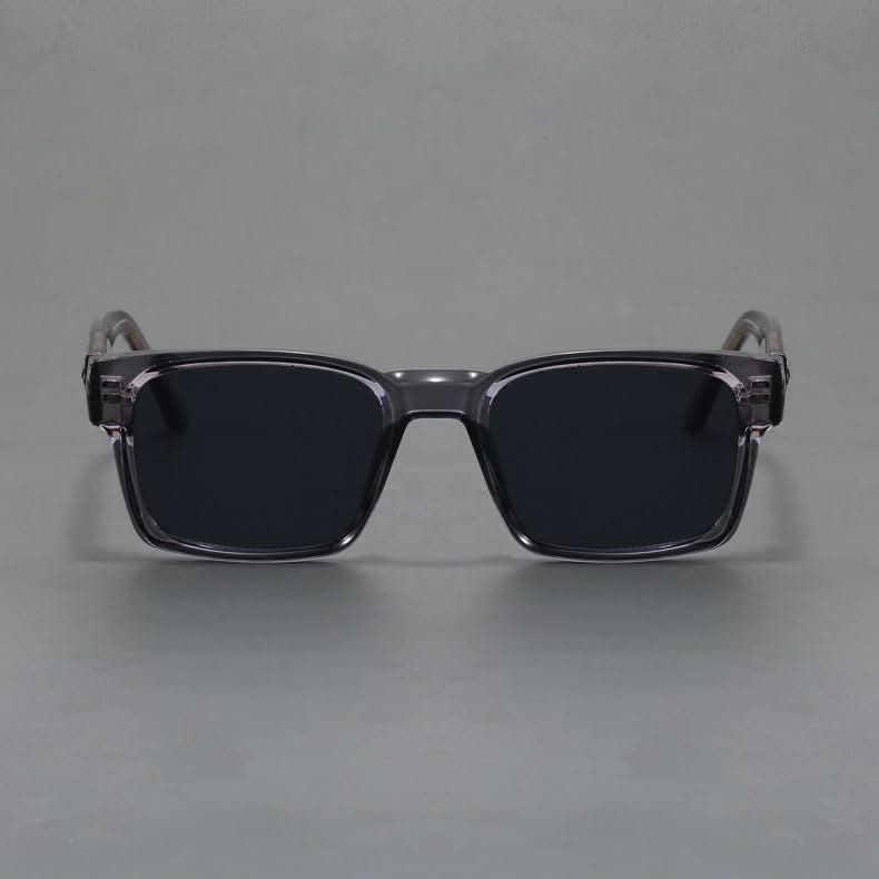 Durable statement square sunglasses offering superior UV protection & chic retro style.