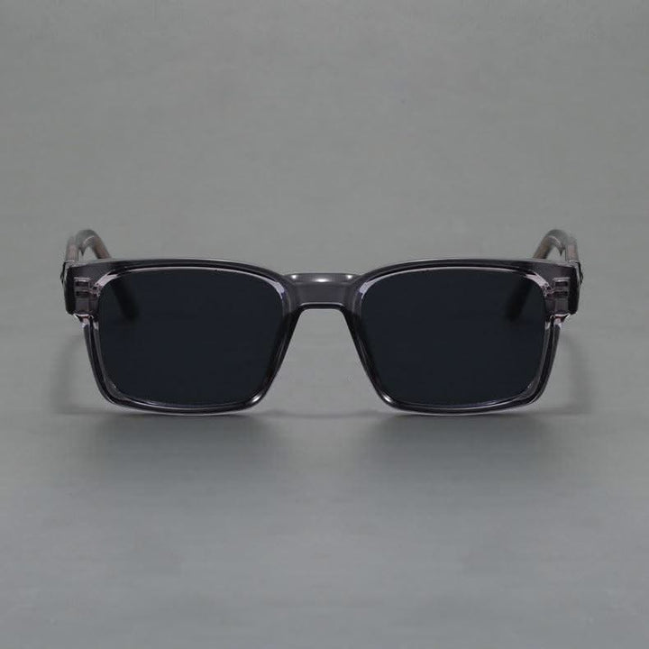 Durable statement square sunglasses offering superior UV protection & chic retro style.