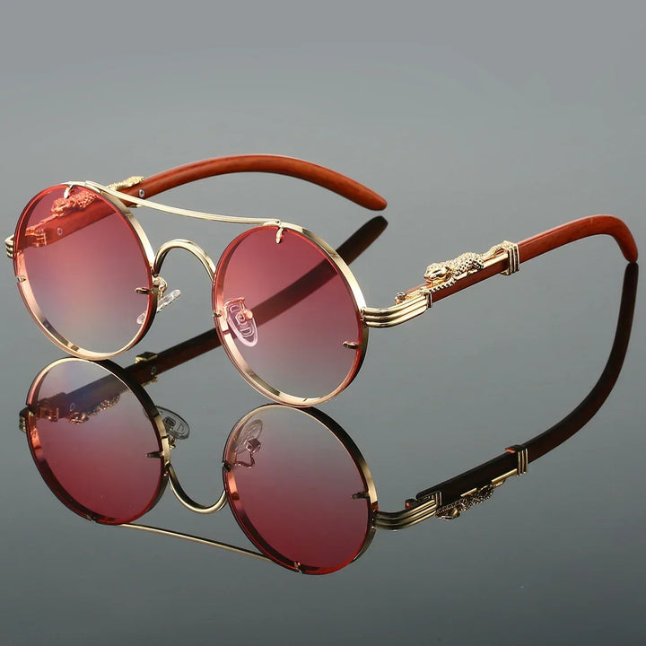 Stylish unisex sunglasses with bold frames, a modern fashion accessory offering essential UV eye protection.