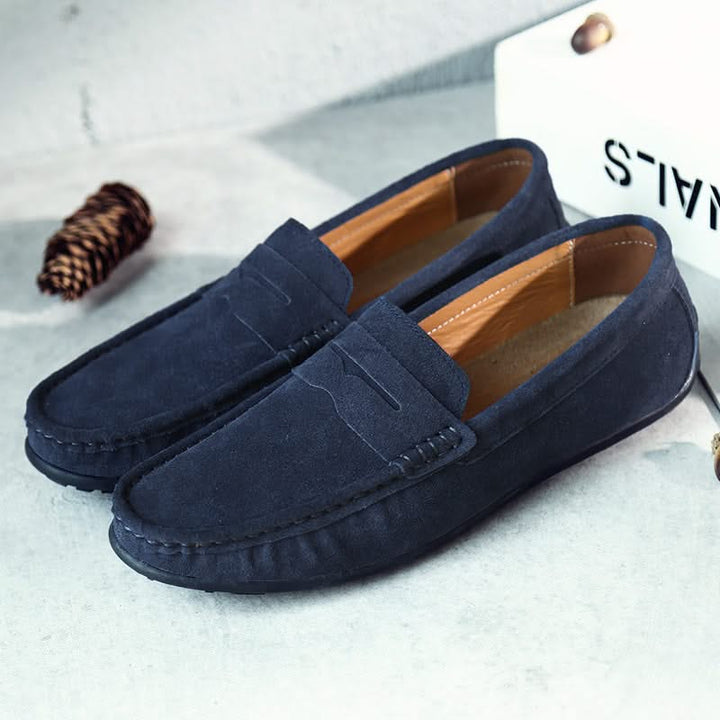 High-quality men's Hudson loafers, durable slip-on shoes for comfortable & elegant daily wear. Men's footwear.