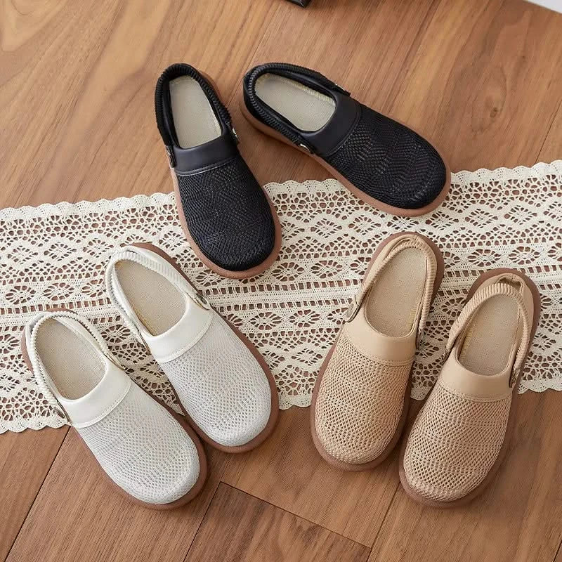 Women's Cloudra open-back clogs. Breathable slip-on shoes offering comfort & ease for summer.