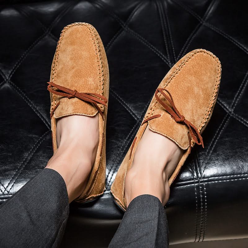 Smart men's beige Venterra Classic Loafers, offering versatile and comfortable everyday style.