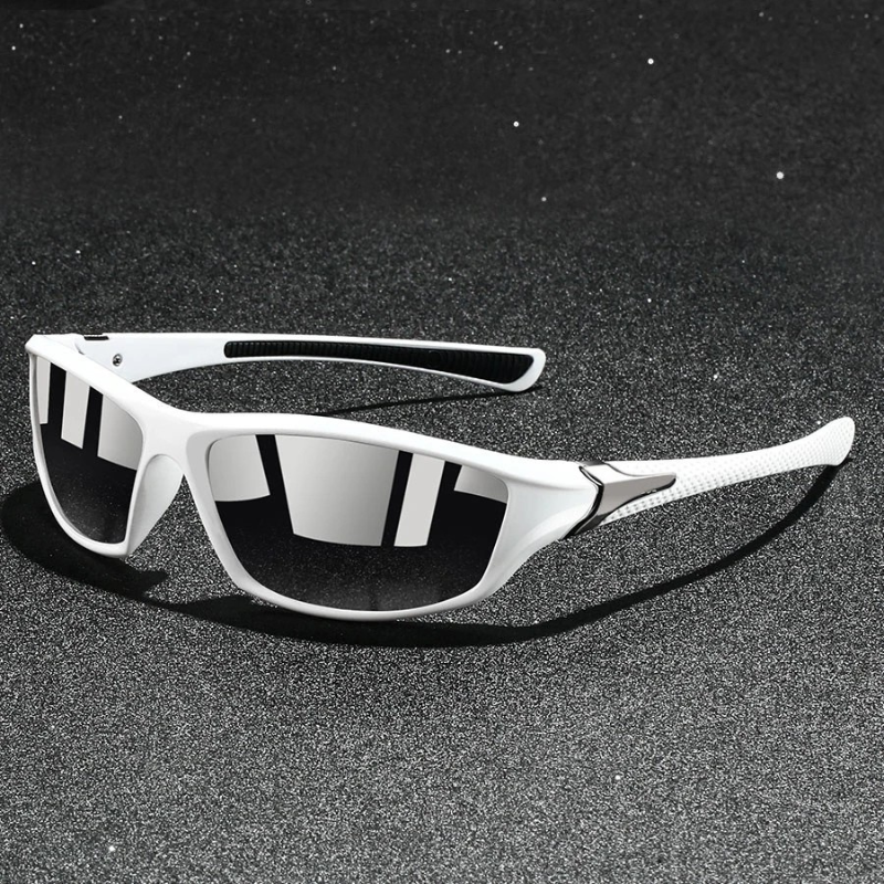 Fashionable yet functional polarized sport sunglasses, lightweight design & UV protection for active outdoor lifestyles.