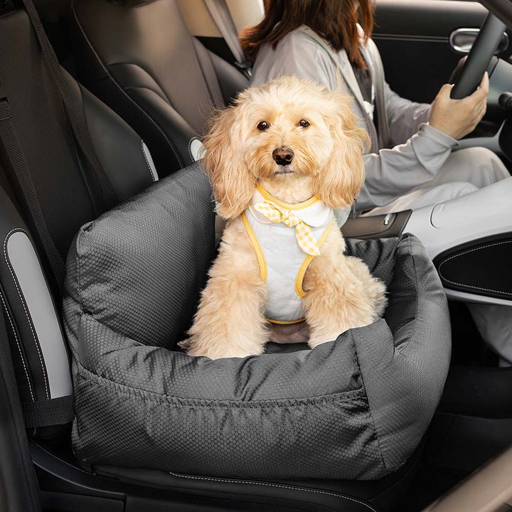Dog Waterproof Travel Bolster Car Seat Bed