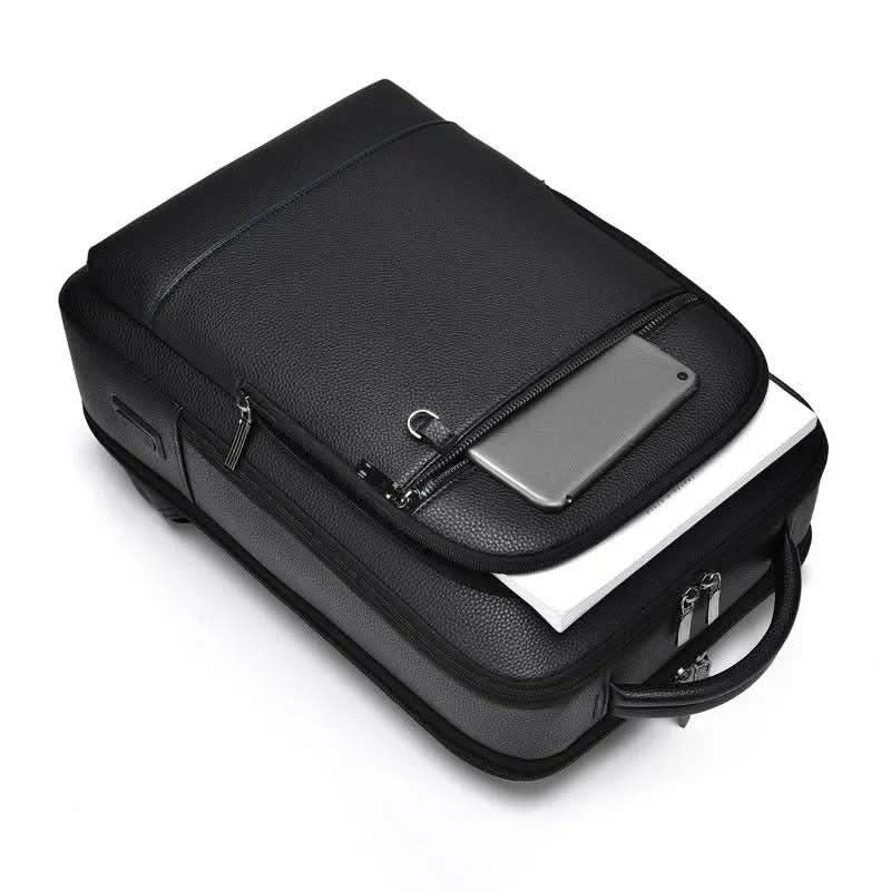 Practical travel & work smart backpack, featuring USB port & ample storage for all genders.