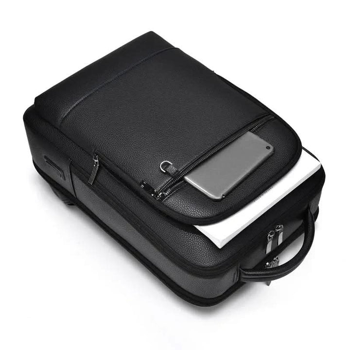 Practical travel & work smart backpack, featuring USB port & ample storage for all genders.