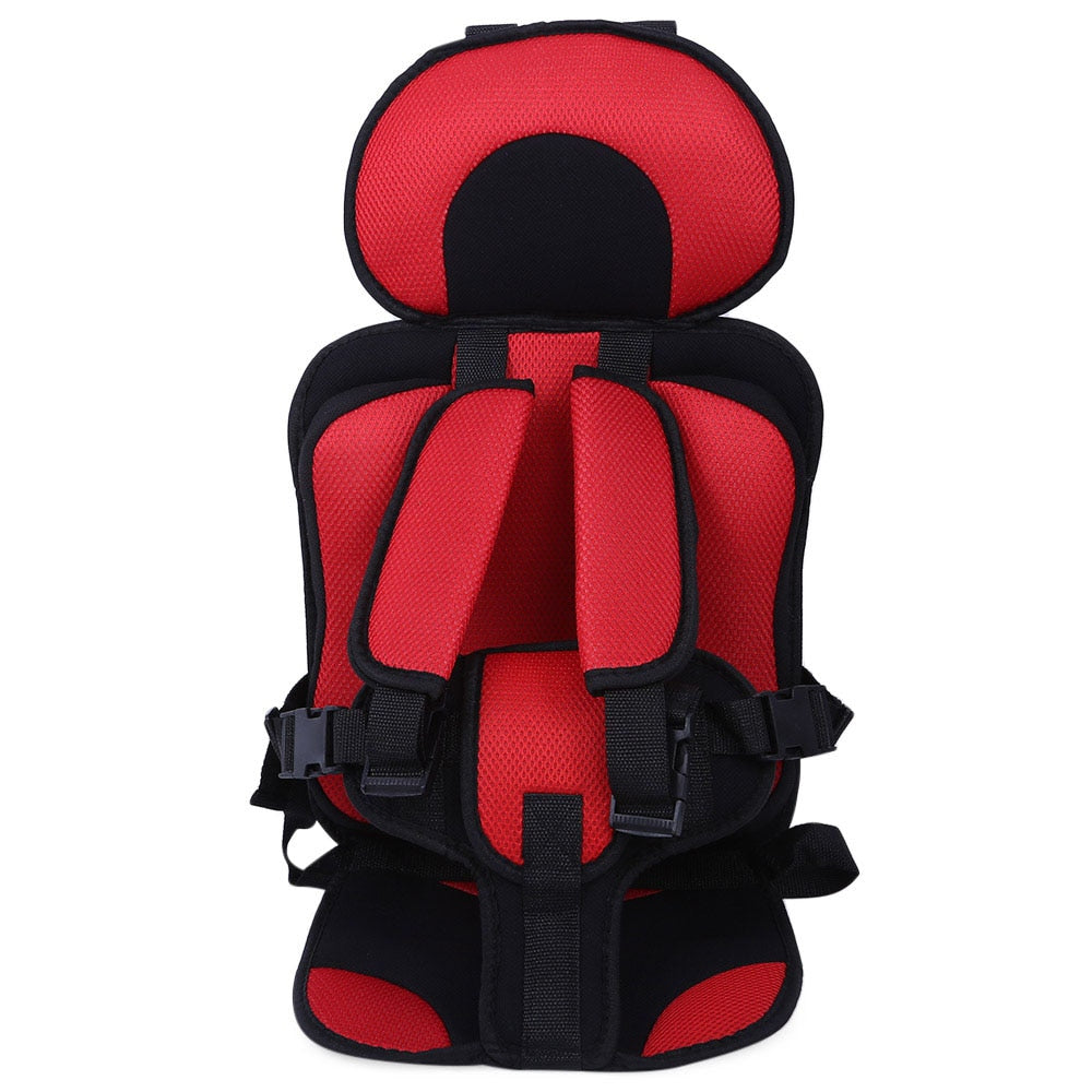 Car seat for growing kids (0-12), showcasing adjustable harness and padded seat for ultimate comfort.