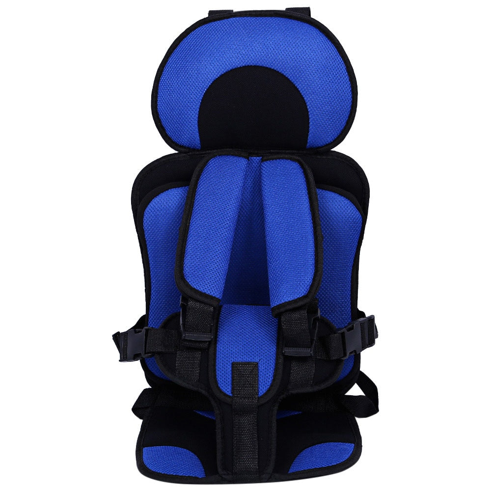 Safe, comfortable car seat designed for children from newborn to 12 years, with a modern black finish.