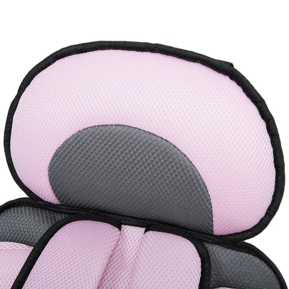 Comfortable convertible car seat for toddlers, adapting from infant to booster stages.