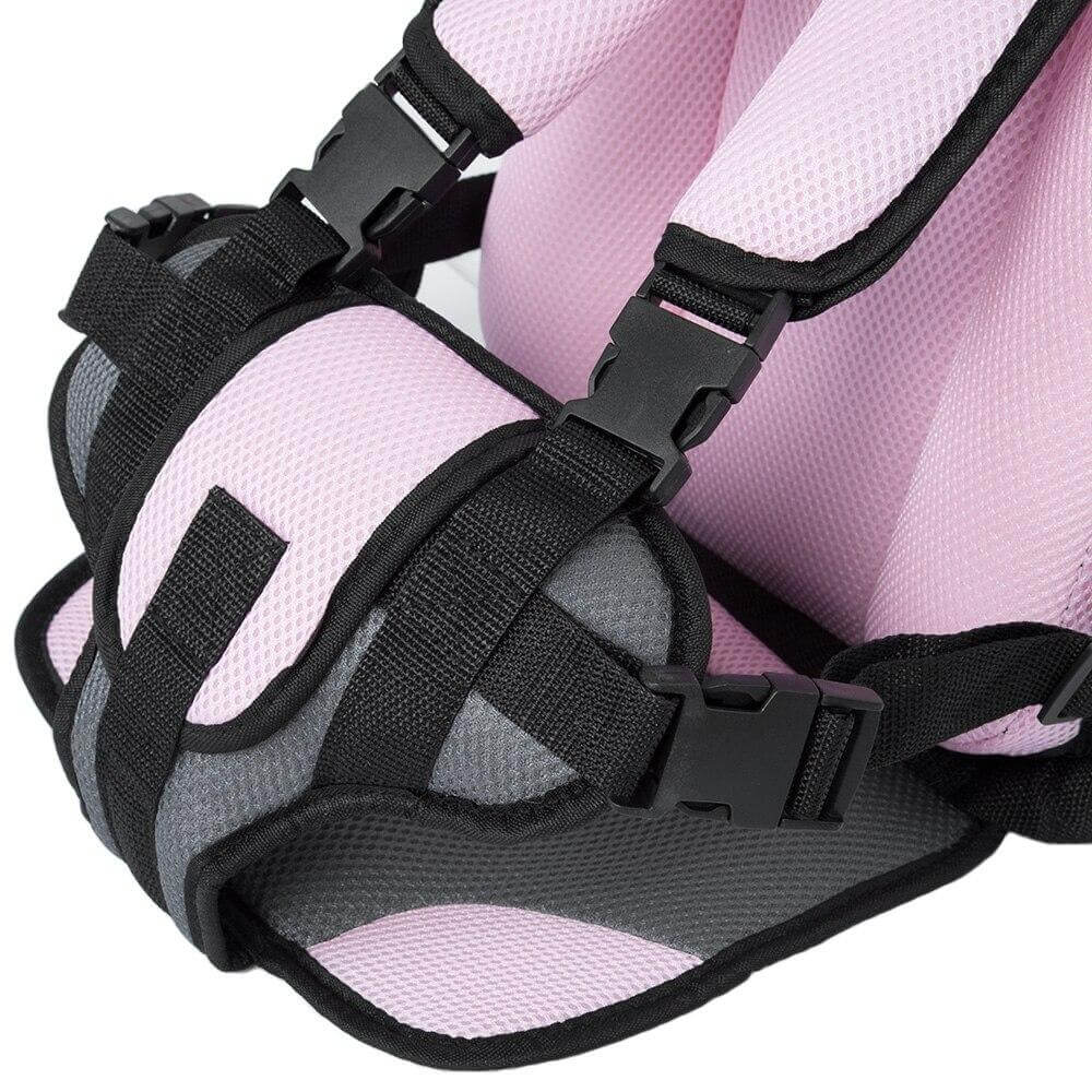 Premium black children's car seat for 0-12 years, Isofix installation, multiple recline positions.
