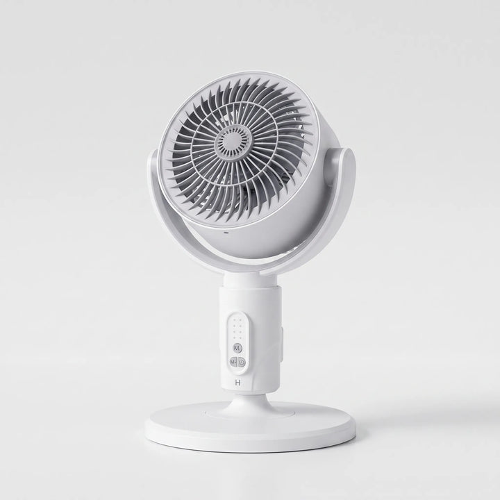 Efficient adjustable pedestal fan offering multi-directional cooling for any room in your home or office.