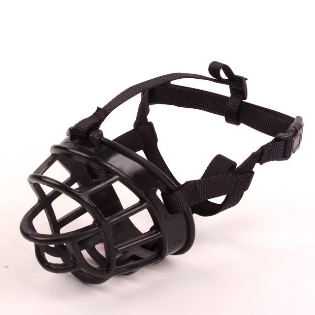 Comfortable silicone dog muzzle, pet accessory for safe anti-barking & training.