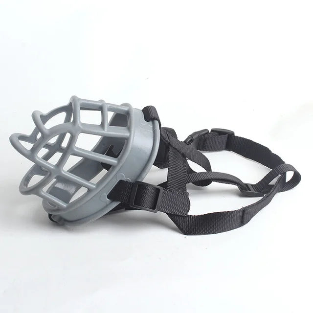 Pet supplies: Adjustable silicone dog muzzle for comfort, safety, and effective anti-barking.