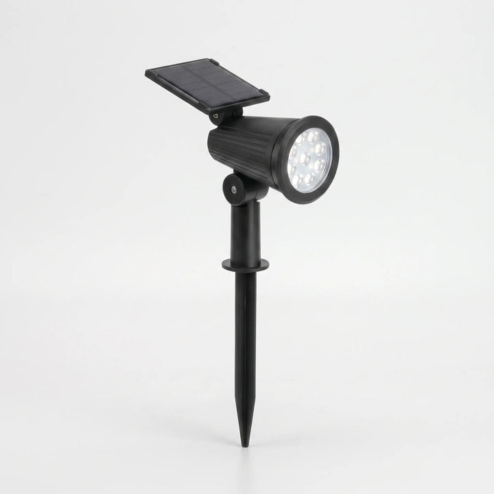 Versatile adjustable solar landscape light, enhances home exterior & yard decor.