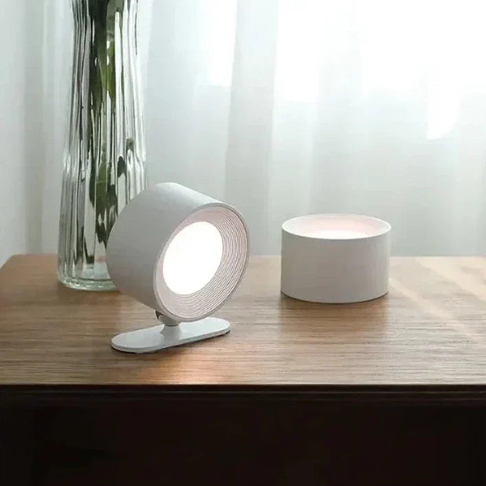 Energy-efficient LumoFlex rechargeable LED wall lamp, wireless & dimmable for optimal lighting