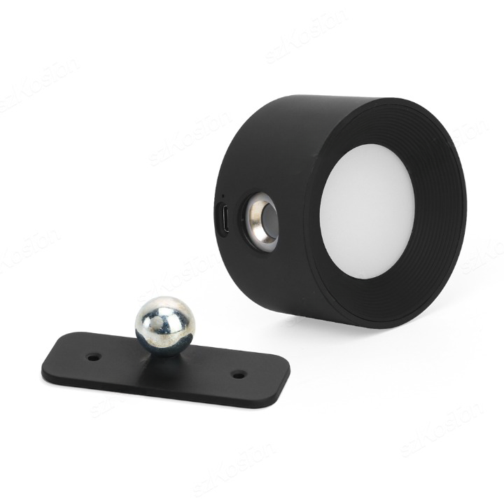 Premium LumoFlex wireless rechargeable wall lamp, adjustable LED light, enhancing home ambiance