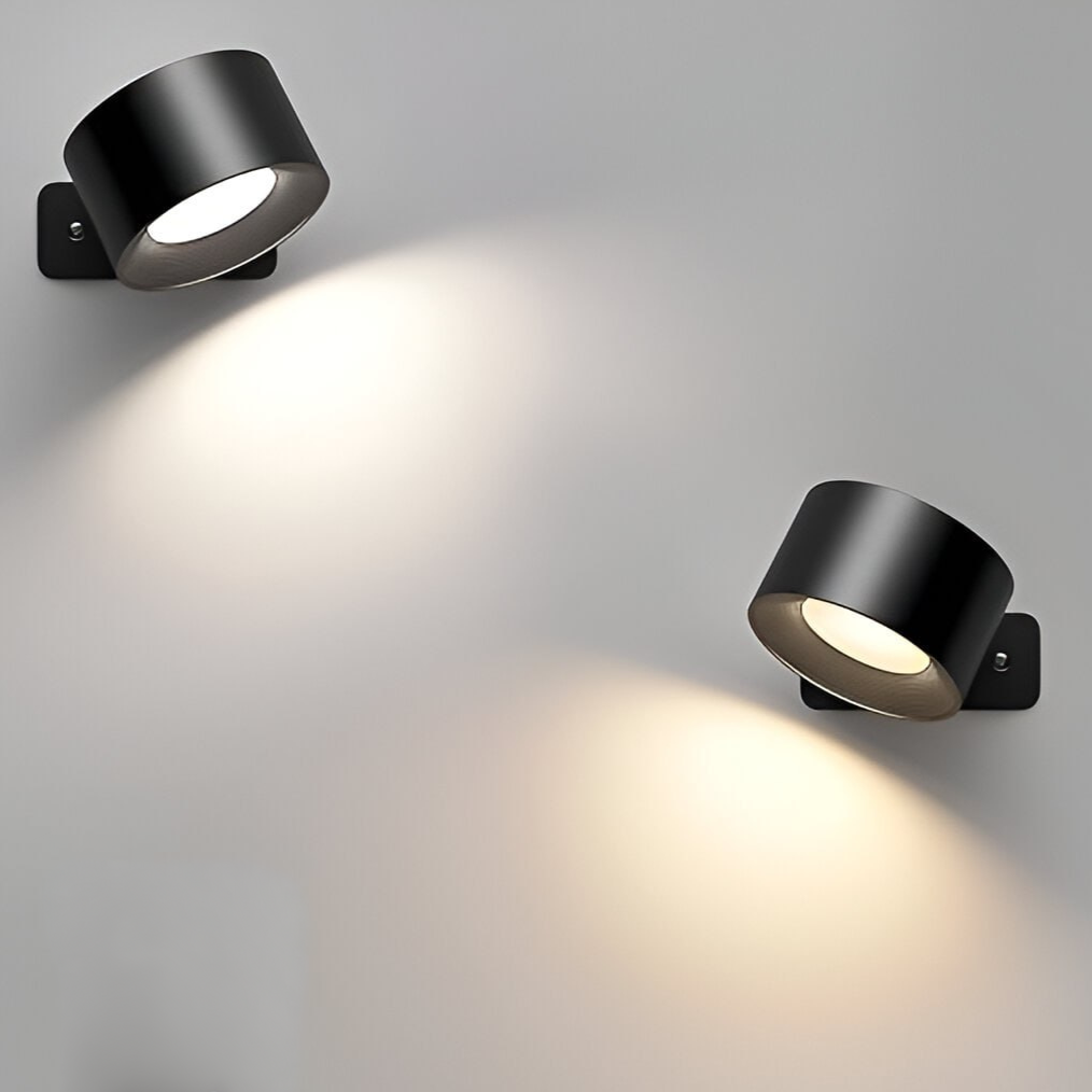 Flexible LumoFlex wireless wall lamp with adjustable head, perfect for reading & task lighting