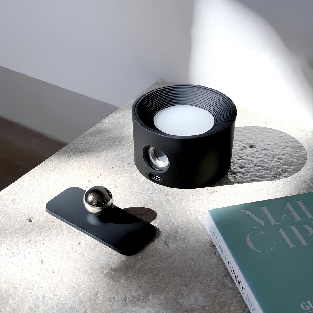 Rechargeable LumoFlex LED wall light, no wires needed, ideal for stylish wireless illumination