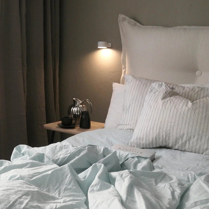 Convenient LumoFlex wireless wall light, USB rechargeable, no wiring, perfect for rental spaces
