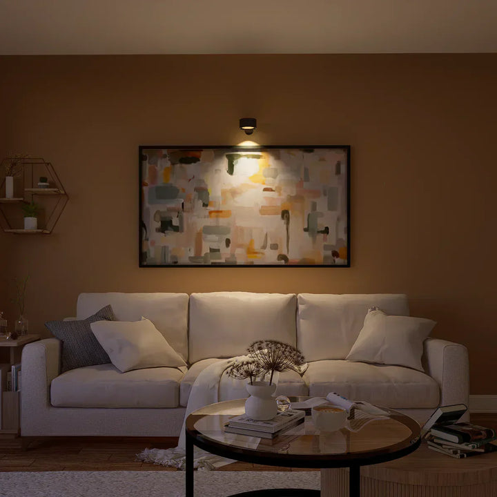Modern LumoFlex wireless wall lamp, powerful LED, ideal for contemporary interiors & home decor