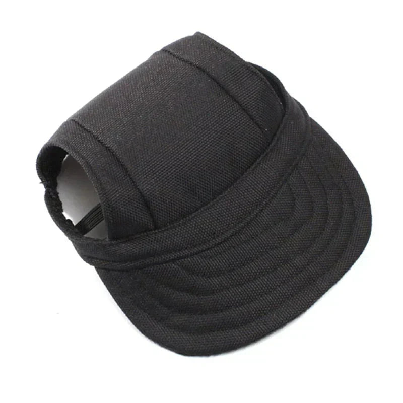 Unisex Pet Sun Protection Baseball Cap in a trendy camouflage print, for adventure-loving outdoor pets