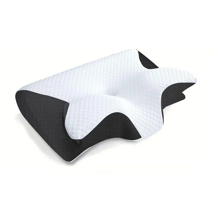 Adult's 2-in-1 Memory Foam Cervical Pillow by RestAlign, ergonomic contour for neck pain relief & support.