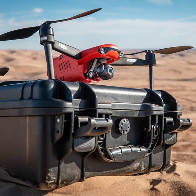Advanced drone with dual 4K camera for stunning aerial photography & video recording; extended flight time.