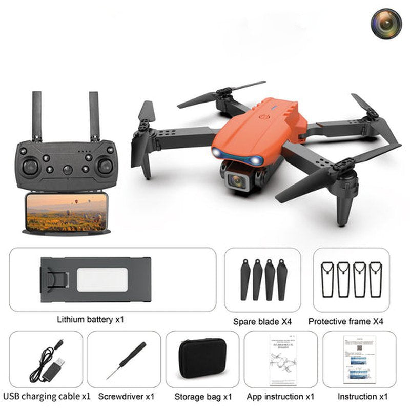 Advanced quadcopter drone soaring, capturing breathtaking 4K aerial photography and video over landscapes.