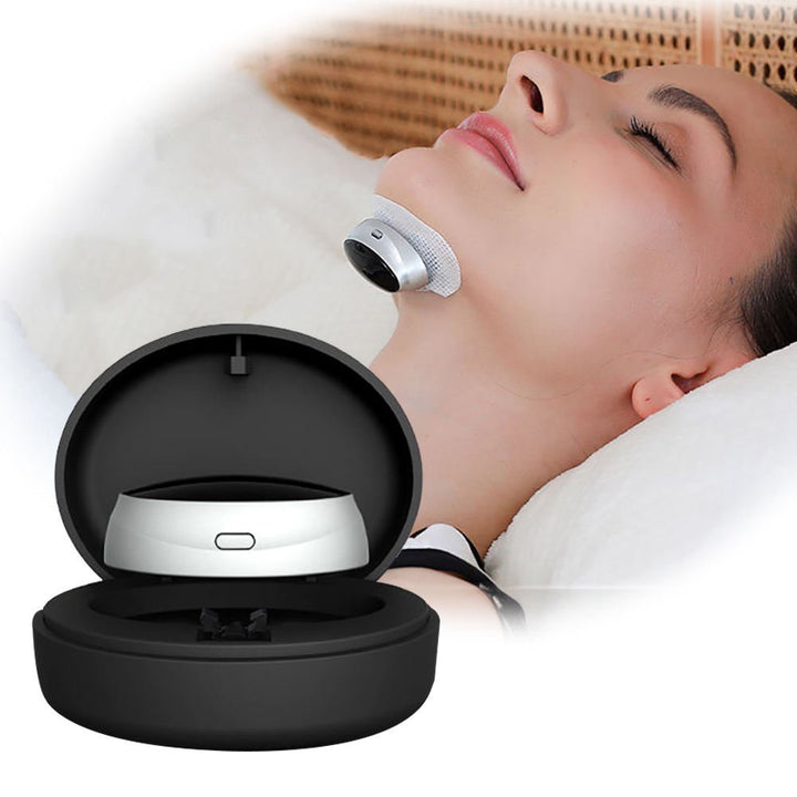 Detail view of the AirEase nasal clip, a soft, effective sleep apnea & anti-snore breathing aid.