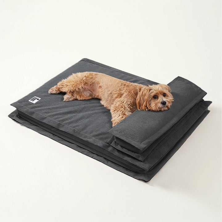 Pet supplies: Anti-anxiety deep sleep dog bed, orthopedic premium comfort.
