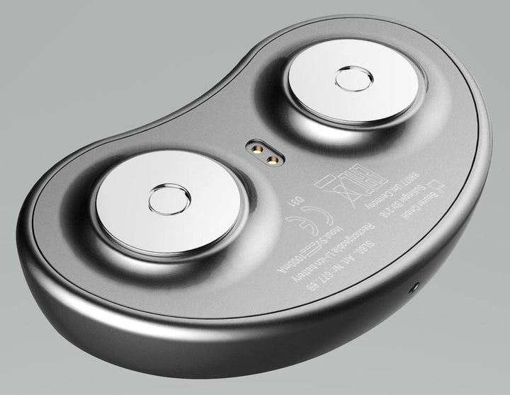 Ergonomic anti-snoring device gadget provides comfortable breathing support for quality, quiet sleep.