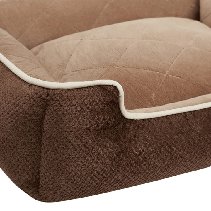 Soft arctic velvet pet bed, washable dog bed, non-slip, cozy cat accessory