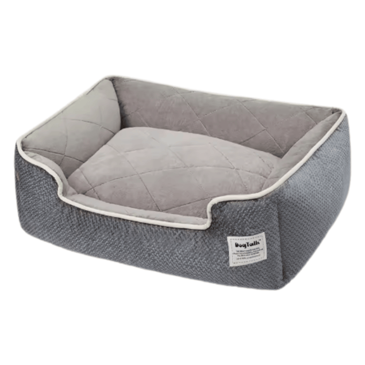 Comfortable pet bed, washable arctic velvet, bolster design, ideal for dogs & cats
