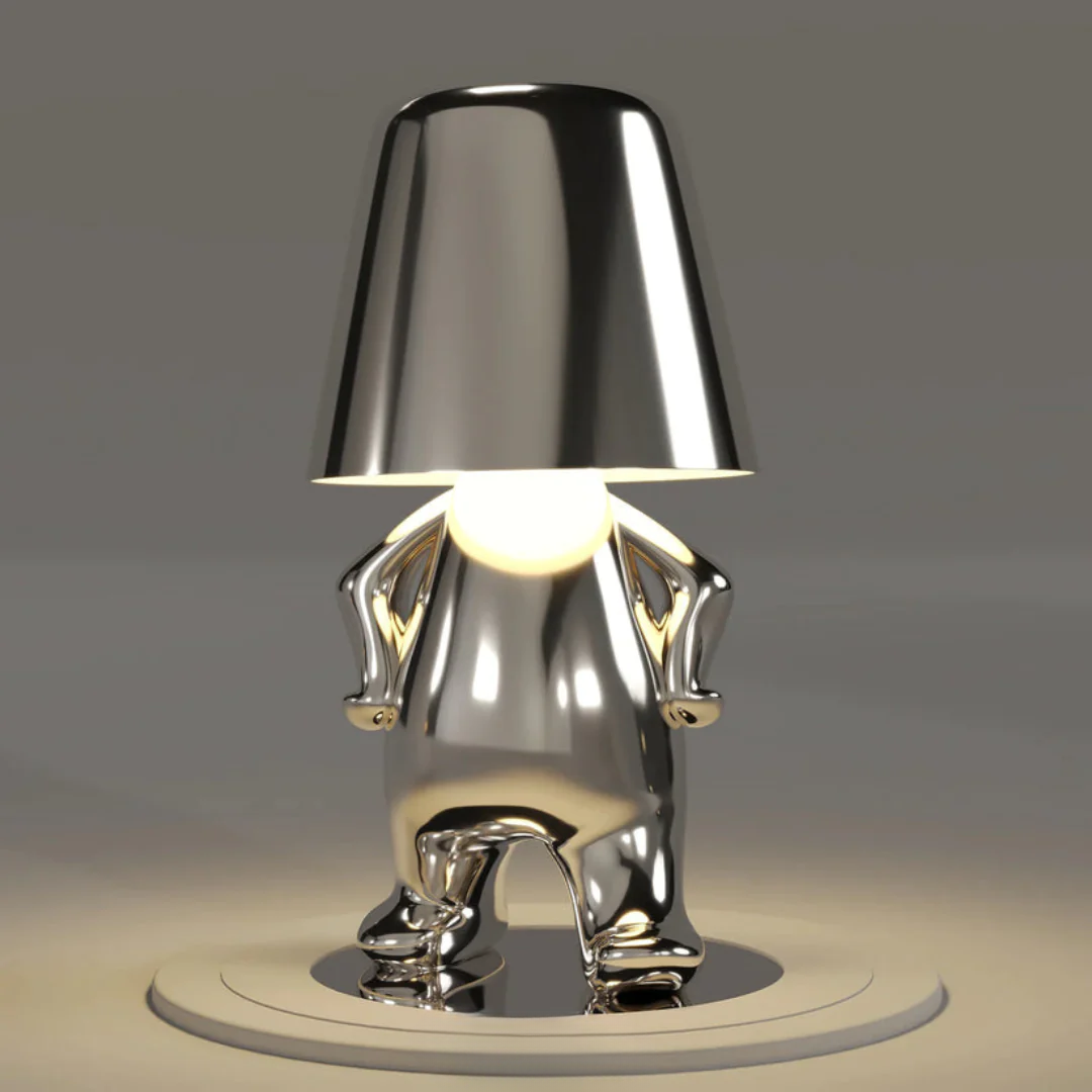 Resin decorative lamp, dimmable for perfect mood lighting and stylish decor.