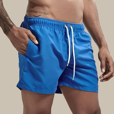 Comfortable men's pool shorts, quick-dry and relaxed fit for active swim.